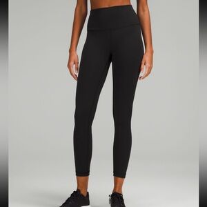 Lululemon Wunder Under Black Leggings (25” inseam)